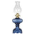 Blue Glass Oil Lamp - paxton hardware ltd